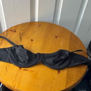 SKIMS Onyx Strapless Bra 34B NWT